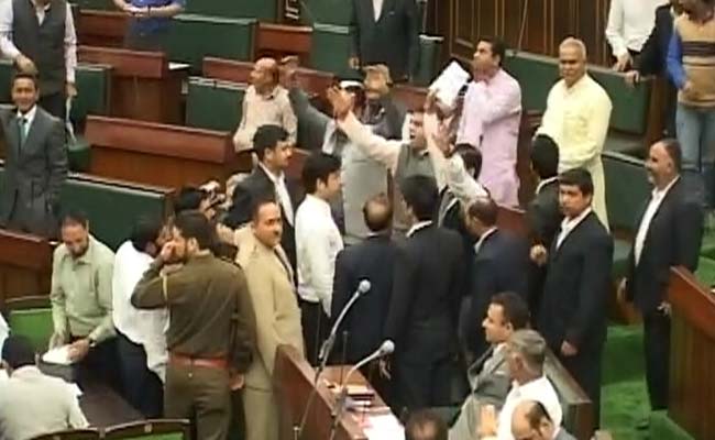 Ruckus in Jammu and Kashmir Assembly Over Terror Attacks
