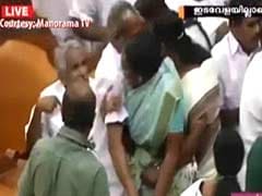 Case Registered Against Left Front Lawmakers for Kerala Assembly Ruckus