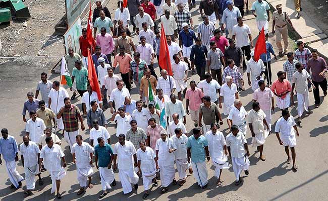 Kerala Assembly Violence: Opposition Hartal Disrupts Normal Life