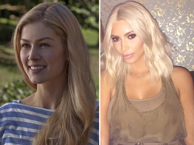 Kim Kardashian's Brother Rob Compares Her to <I>Gone Girl</i>'s Amy Dunne