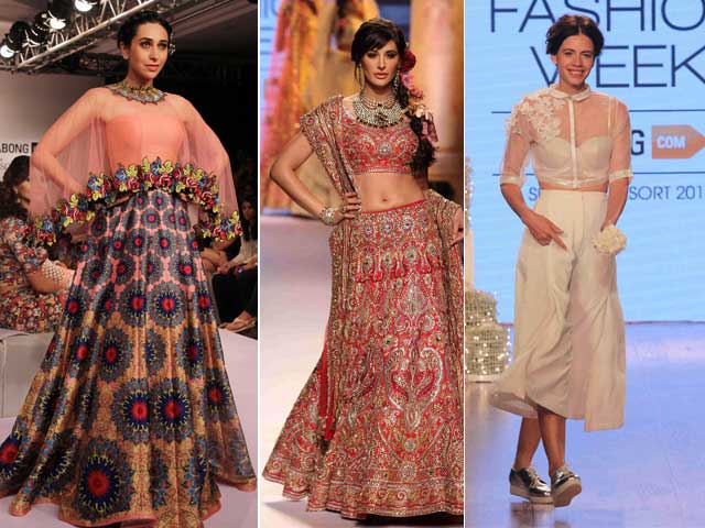 Bollywood Stars Add Glitz and Glamour to the Lakme Fashion Week