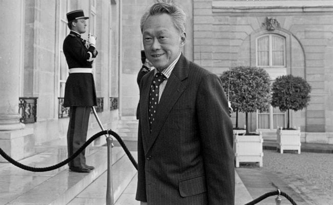 President Pranab Mukherjee Condoles Death of Lee Kuan Yew