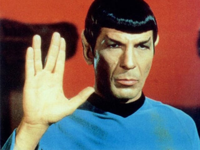 For Leonard Nimoy, the Vulcan Salute From Astronaut in Space