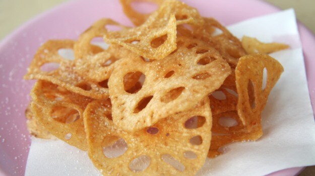 Lotus stem is rich in vitamin C and it also helps with digestion-related problems