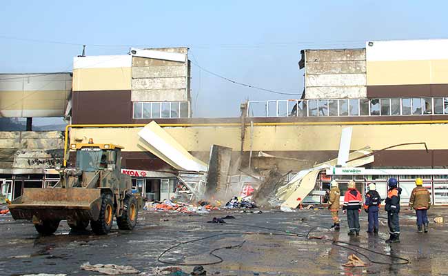 5 Killed, 25 Missing in Russian Mall Fire