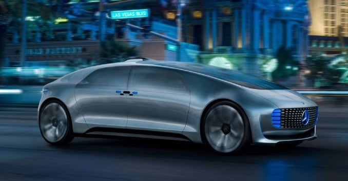 mercedes benz autonomous driving concept