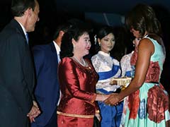 US First Lady Meets Cambodian Students in Girls' Education Push