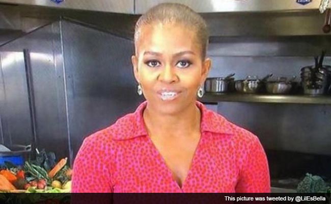 Has Michelle Obama Shaved Her Head, Asks Twitter