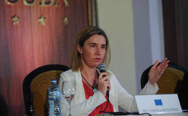 Talks with Cuba to Speed Up Talks: European Union Foreign Policy Chief Federica Mogherini