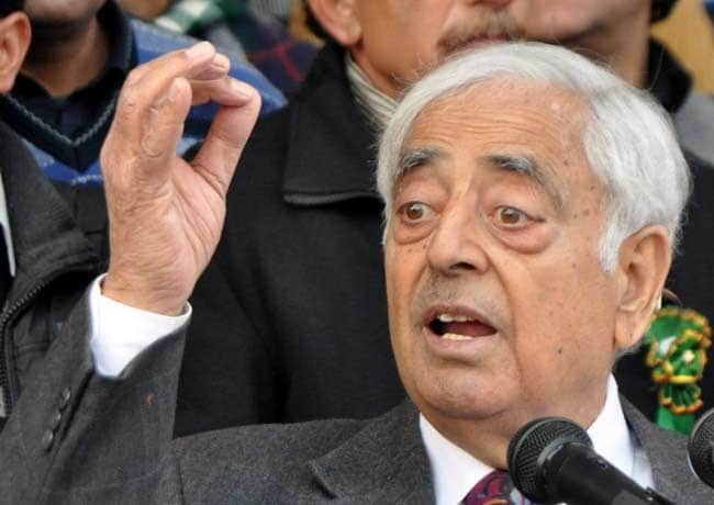 Jammu and Kashmir Chief Minister Mufti Sayeed Welcomes Iran Nuclear Deal