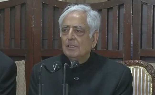 BJP Legislators Meet J&K Chief Minister Mufti Mohammad Sayeed, Demand Immediate Arrest of Masarat Alam