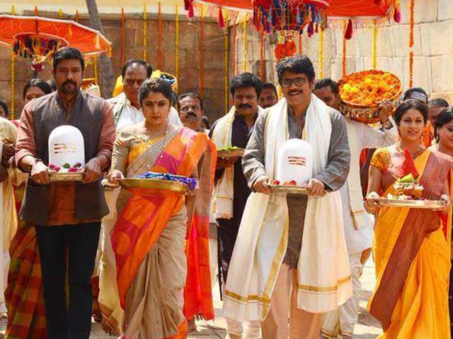 Nagarjuna, Ramya Shoot in 1500-Year-Old Temple For Upcoming Film