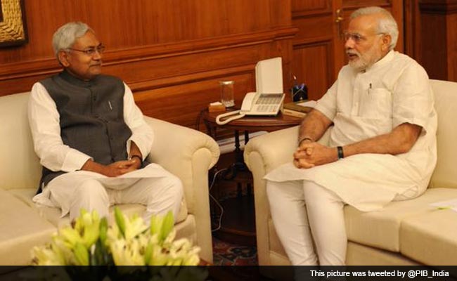 Bihar Chief Minister Nitish Kumar Meets PM Modi, Asks for More Central Funds