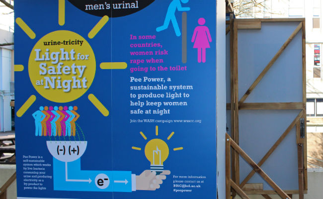 Power-Generating Urinal Pioneered in Britain