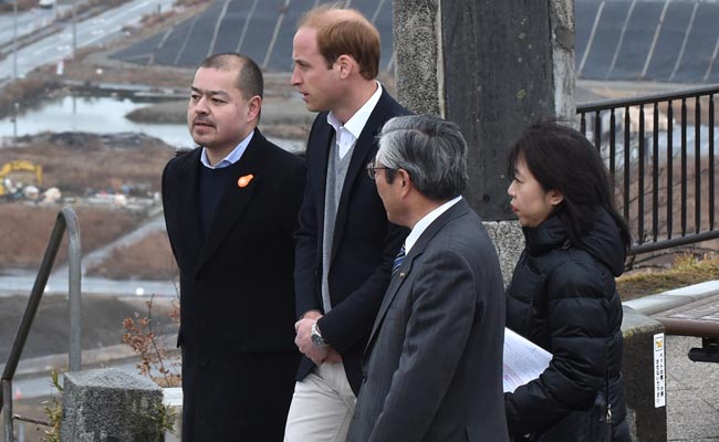 Prince William Travels to Tsunami-Hit Northeast Japan