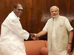 Puducherry Chief Minister Rangasamy Raises Statehood Issue with Prime Minister Modi