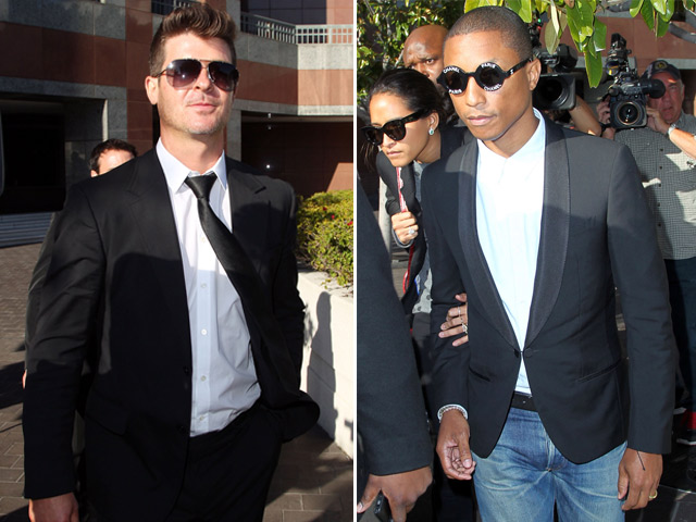 Robin Thicke, Pharrell Williams' <i>Blurred Lines</i> Copied From Marvin Gaye, Decides Jury