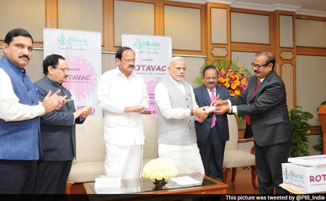 PM Narendra Modi Launches Rotavirus Vaccine Developed in India