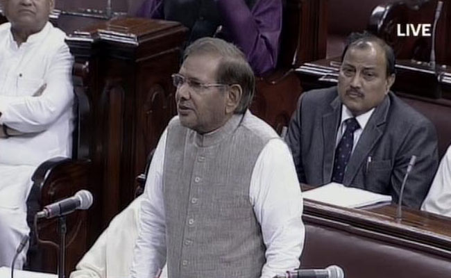 'Have the Greatest Respect for Smriti Irani,' Says Sharad Yadav, Forced to Explain Offensive Remark