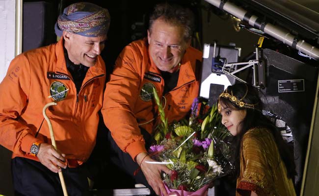 Solar Plane Starts Second Leg of Epic Round-the-World Bid