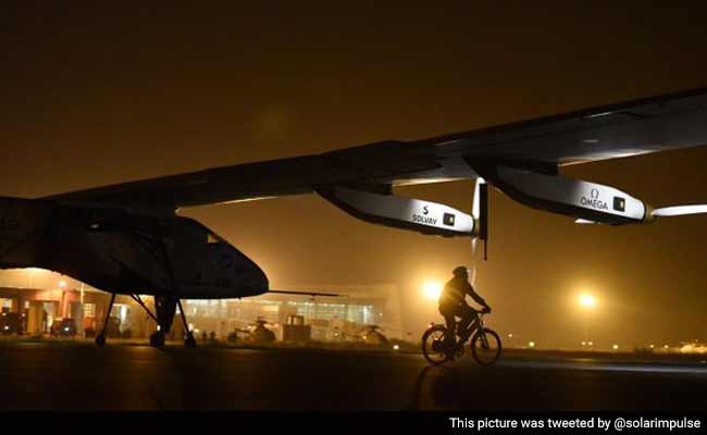 Solar Impulse-2 Lands in Varanasi After Delays in Ahmedabad