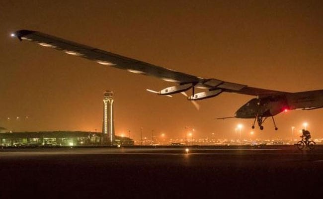 Solar-Plane Pilots Say Trip Was Also Test Of Human Endurance