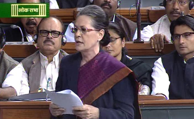 After Rahul, Sonia Gandhi Likely to Take On Government in Parliament Today