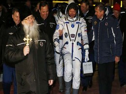 Soyuz Spacecraft Docks at ISS for Year-Long Mission Soyuz Spacecraft Docks at ISS for Year-Long Mission