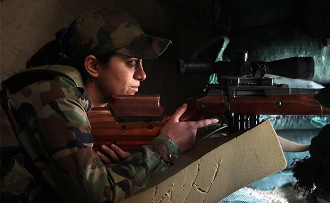 Syrian Army Turns to Women on Damascus Front Lines