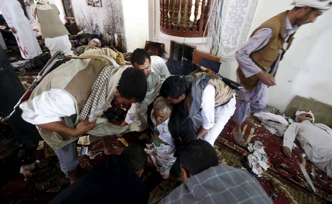55 Dead in Mosque Bombings in Yemen Capital: Officials