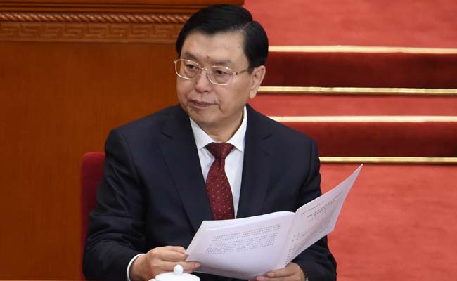 Chinese Parliament Chief Zhang Dejiang Says Hong Kong Decision Correct