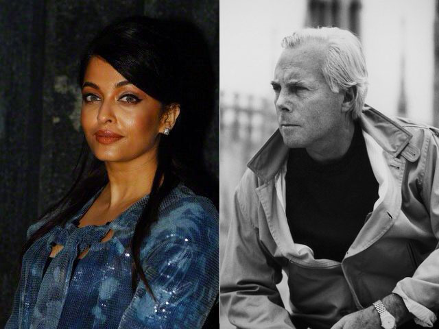 Aishwarya Rai Bachchan in Milan, Invited by Giorgio Armani