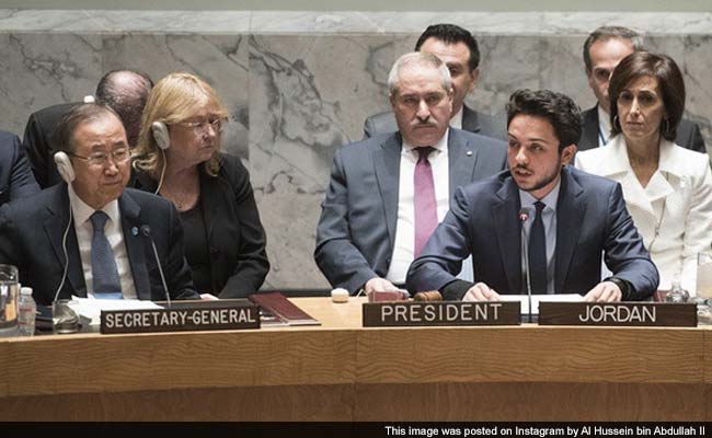 Jordan's Crown Prince Al Hussein bin Abdullah at 20 Becomes Youngest to Chair UN Security Council Meeting