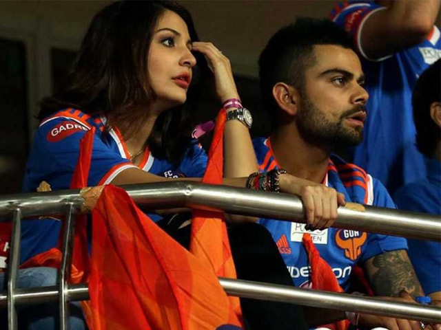 Inside Pic: Anushka Sharma, Virat Kohli on the Royal Challengers Bangalore Bus