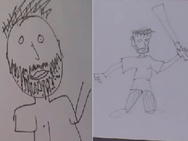 How to draw cartoon cricketer #worldcup #viratkohli #cricketlover #ca... |  TikTok