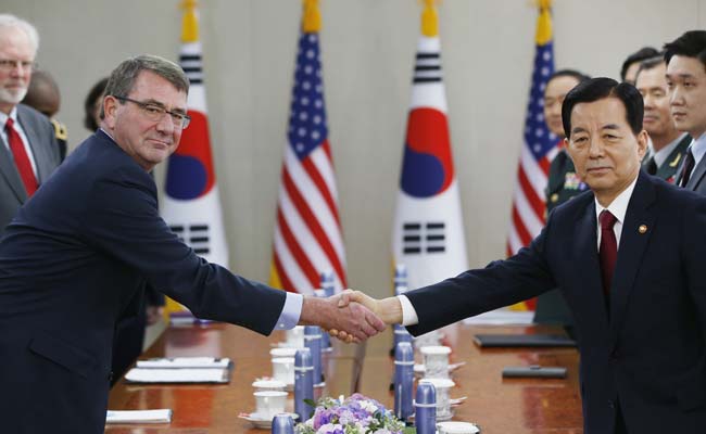 South Korea, US Launch Airforce Drill as Pentagon Chief Visits