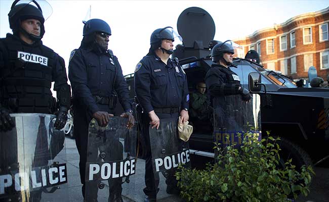 Baltimore Streets Quiet After First Night of Curfew Enforcement