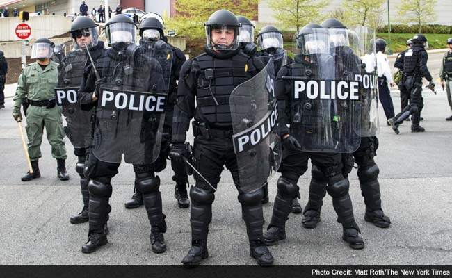 Thousands of Protesters March in Baltimore, Mass in New York