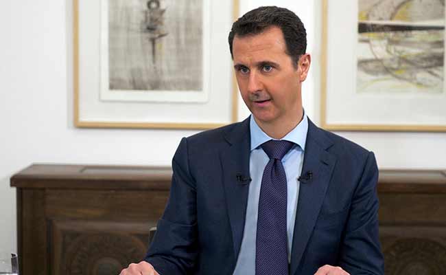 "Syria In Hands Of Terrorism": Assad's First Statement From Russia