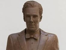 Benedict Cumberbatch Gets Life-Sized Chocolate Statue