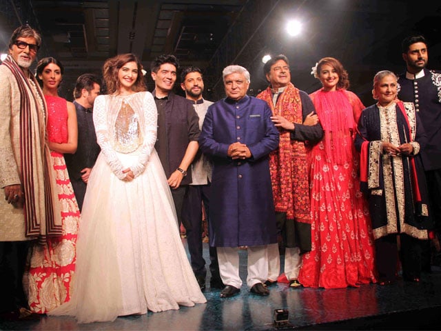 A-List Stars at Mijwan Fashion Show: Bachchans, Sinhas, Sonam, Anil Kapoor