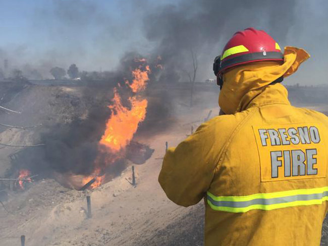 California Gas Pipeline Explosion, Fire Injure Up to 15 People