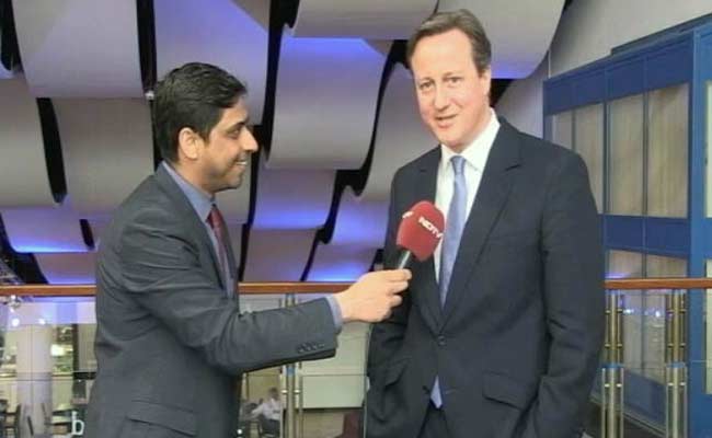 British PM David Cameron Says 'Phir Ek Bar Cameron Sarkaar'