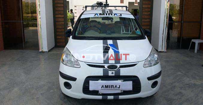 Engineering College in Gujarat Builds Autonomous Car in 28 Days