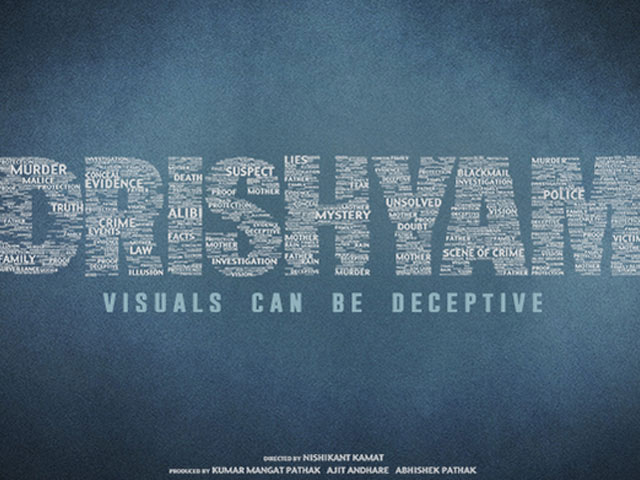 First Look: Ajay Devgn's <i>Drishyam</i> Logo First Look: Ajay Devgn's <i>Drishyam</i> Logo
