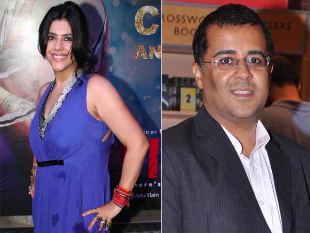 Chetan Bhagat is X-Factor of <i>Nach Baliye 7</i>, Says Ekta Kapoor