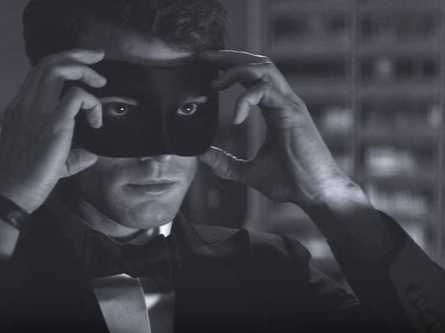 In Fifty Shades of Grey Sequel, Jamie Dornan Puts on a Mask