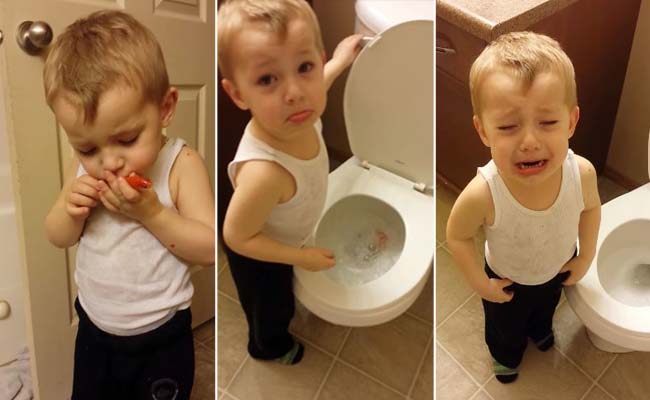 Little Boy Gives Pet Fish a Funeral. This Will Break Your Heart