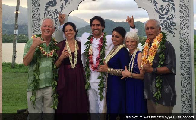 Hindu-American Lawmaker Tulsi Gabbard Gets Married in a Vedic Ceremony in Hawaii