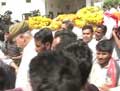 किसान गजेंद्र सिंह के अंतिम संस्कार में पहुंचे सचिन पायलट और अशोक गहलोत